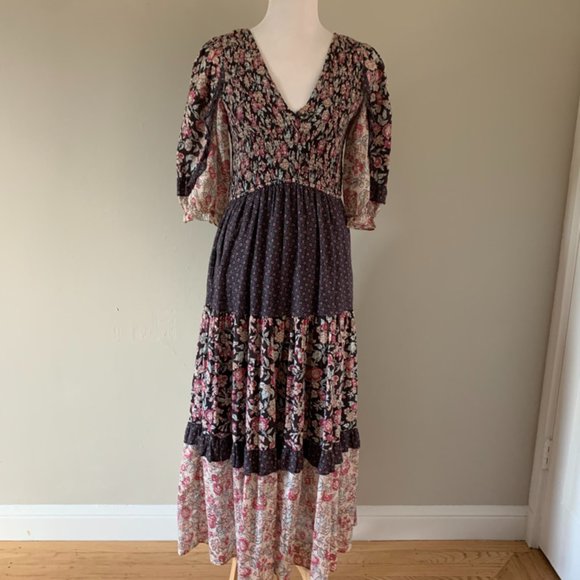 Rebecca Taylor Floral Multi-Color Dress - Picture 1 of 16